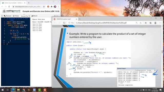 Graphics with Java - The while and do-while Statements in Java - Nested Loop - Arabic - Video 4 смотреть онлайн