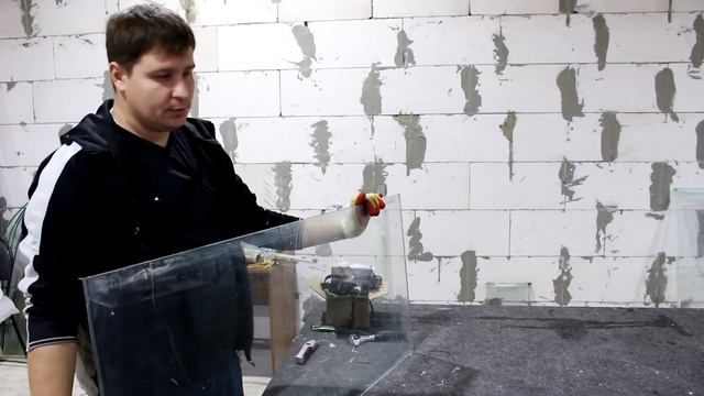 Как НЕ НАДО клеить аквариум. Переклеиваю панорамный аквариум на 300 литров смотреть онлайн