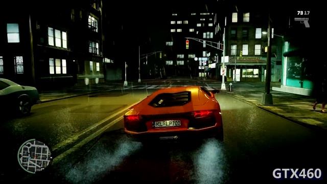 GTA 4 - Gameplay with GTX460 (Max Settings) + Graphics Mod смотреть онлайн