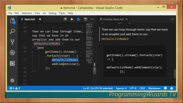 Java Swing S1E1 : JList - Detailed Introduction and Example смотреть онлайн