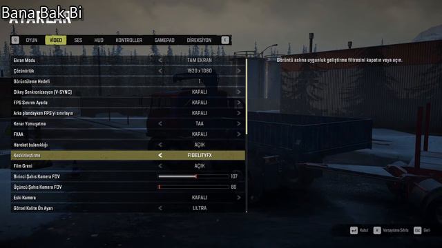 Snowrunner FPS nasıl arttırılır? Oyun İçi Ayarlar... ( Windows Update ve Ekran Kartı Güncel Olmalı смотреть онлайн