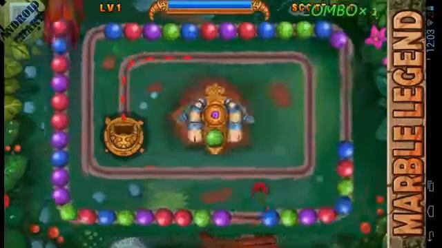 Marble Legend Зума Легенда Обзор Игры на Андроид, HD Геймплей смотреть онлайн