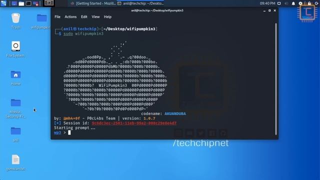 WiFiPumpkin3: Create fake AP on Kali Linux [Hindi] смотреть онлайн