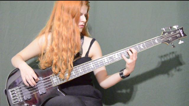 Death - Crystal Mountain (bass cover) смотреть онлайн