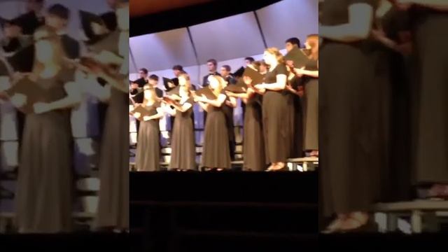 Waldesnacht sung by Bay Port Concert Choir смотреть онлайн