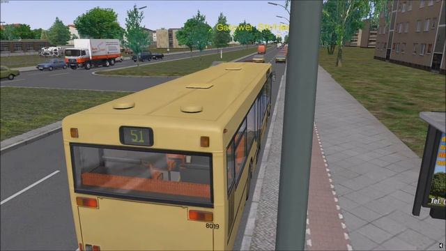 OMSI: 2 - Route 51 [Not the original vReadv] Spandau Berlin смотреть онлайн