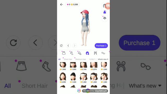 Я создаю перса в Zepeto