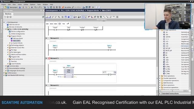 How to Create a Sequencer using Shift Registers (SHL) with Siemens TIA Portal! смотреть онлайн