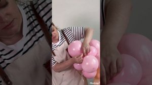 Как сделать фотозону из воздушных шаров своими руками