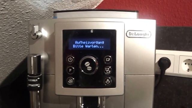 DeLonghi ECAM 23.420 einschalten смотреть онлайн