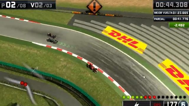 F1 Online: The Game (beta) - Online race (Korean International Circuit) смотреть онлайн