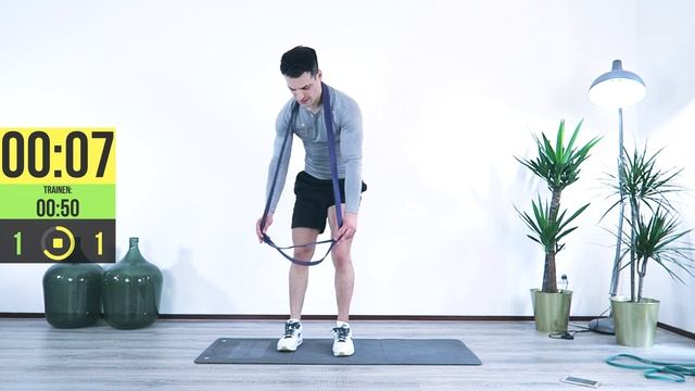 30 min. GREAT Leg Workout with Resistance Bands | Resistance Band Workout Legs | Band Leg Workout смотреть онлайн