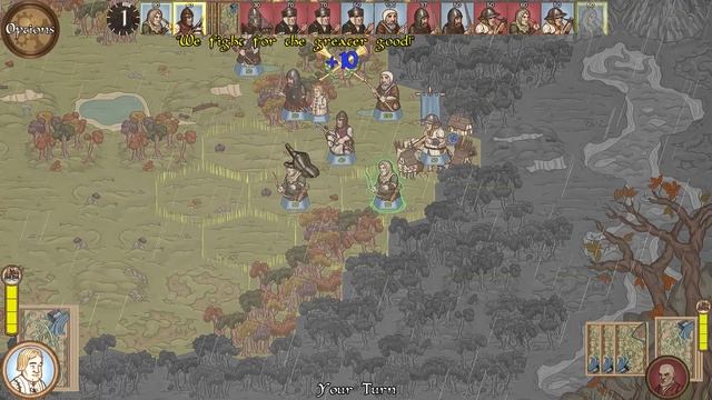 THIS MEDIEVAL BATTLE IS EPIC! New Turn-Based Strategy Game | Rising Lords Gameplay смотреть онлайн