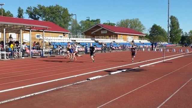 Бег на 60 м, финал - юноши младшего возраста (6.06.2022). смотреть онлайн
