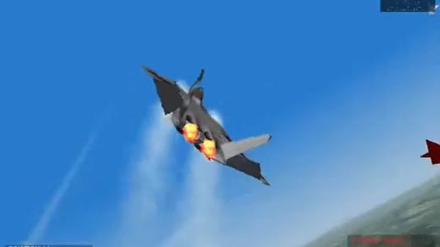 Wings Over Europe Gameplay - F-24 "Shadow Cat" vs J-11 and MiG-21 смотреть онлайн