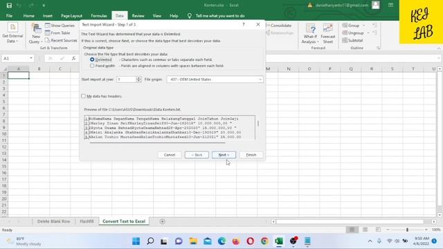 Tips Excel: Convert Text (txt) to Excel & Formatting Value смотреть онлайн