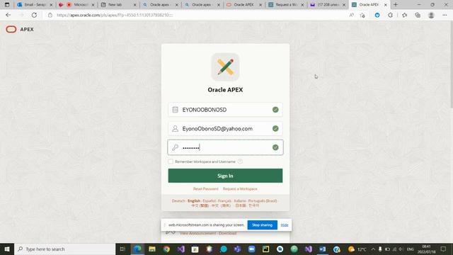 Introduction to Oracle Apex (C1) смотреть онлайн