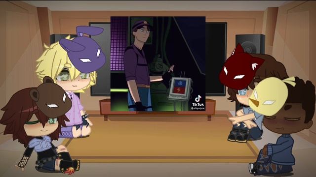 *.•past fnaf 4 tormentors react to Micheal’s future•.* смотреть онлайн