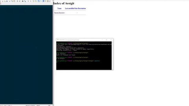 cPanel and git repository | cPanel создаем репозиторий просто смотреть онлайн