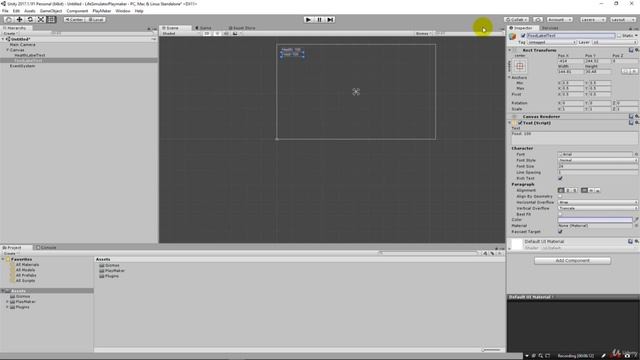 Create a Fun Life Simulator Game Using Playmaker & Unity - Lesson 2: Create a Basic User Interface смотреть онлайн