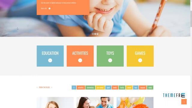 Kids Planet - A Multipurpose Children WordPress Theme Colt Finle смотреть онлайн