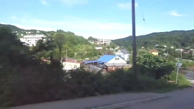 Автобус №148 (Сочи). Верхнеармянское Лоо - Санаторий Горный Воздух. смотреть онлайн