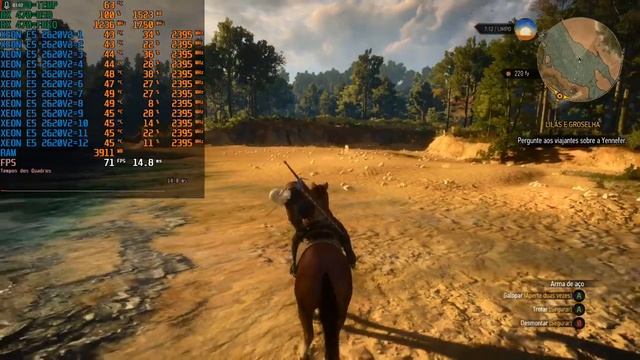 Test The Witcher 3 Wild Hunt Rx 470 E Xeon E5 2620V2 смотреть онлайн