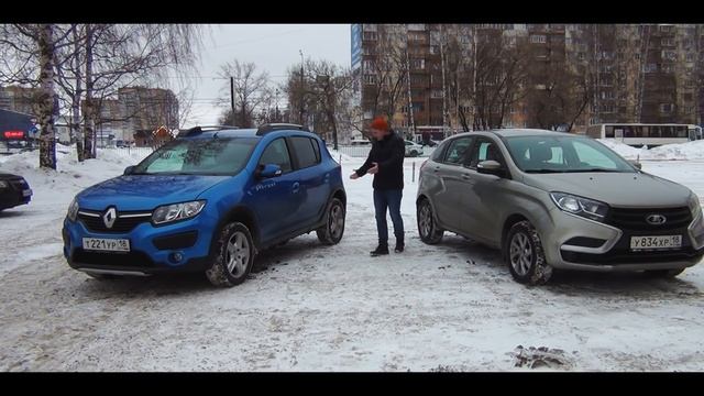 SANDERO STEPWAY Шатал Твой X-RAY / Тест-Драйв и Обзор смотреть онлайн