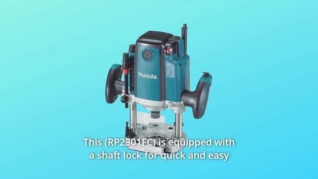 Makita RP2301FC 3-1/4 HP Plunge Router Review смотреть онлайн