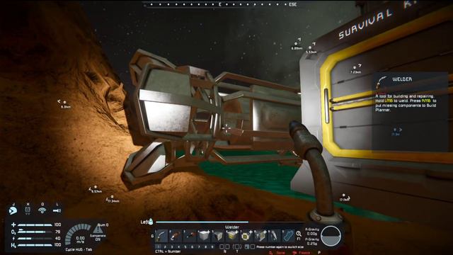 Space Engineers S1E4 - Finally a drill on nested pistons!!! смотреть онлайн