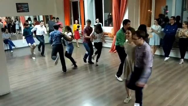 LINDY HOP Jack & Jill Heat 1( song 3) 2017.02.18 смотреть онлайн