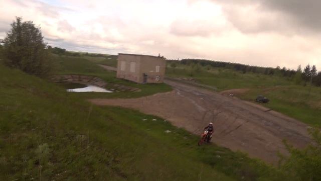 На кроссаче по каналу.(Волга-Уводь).. смотреть онлайн