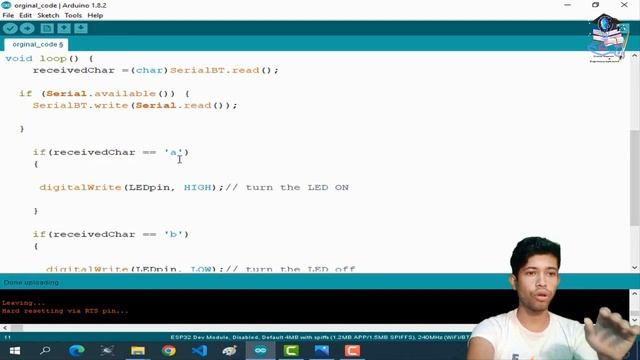 How to ESP32 serial Bluetooth Terminal Android application||Load ON/OFF|| part:-3 смотреть онлайн