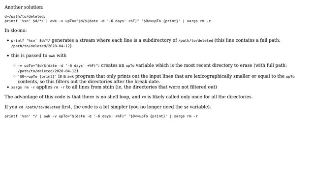 Unix & Linux: delete directory older than 7 days (3 Solutions!!) смотреть онлайн