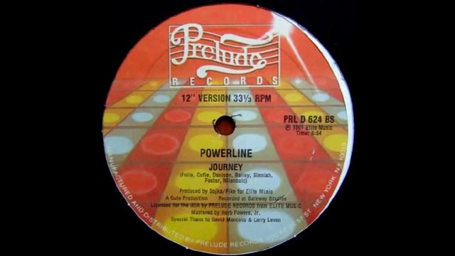 Powerline - Journey [12" Version] смотреть онлайн