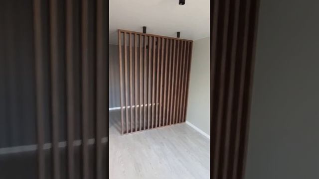 декоративная перегородка из бруса. до / после смотреть онлайн