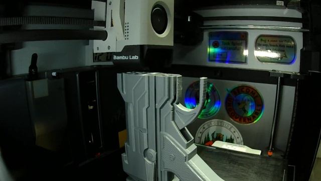 Sling Blaster 3D Print Time lapse Bambu Lab X1C смотреть онлайн