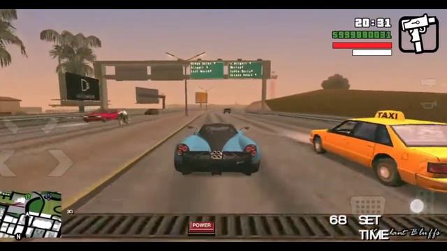Pagani Huayra in GTA San Andreas. 300km/h 😱. Top speed GTA KE VLOGS смотреть онлайн