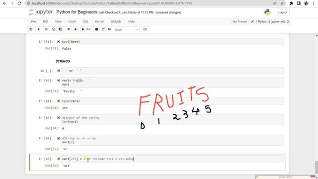 Part1: String Data Types in Python || Python for Beginners || Data Types in Python смотреть онлайн