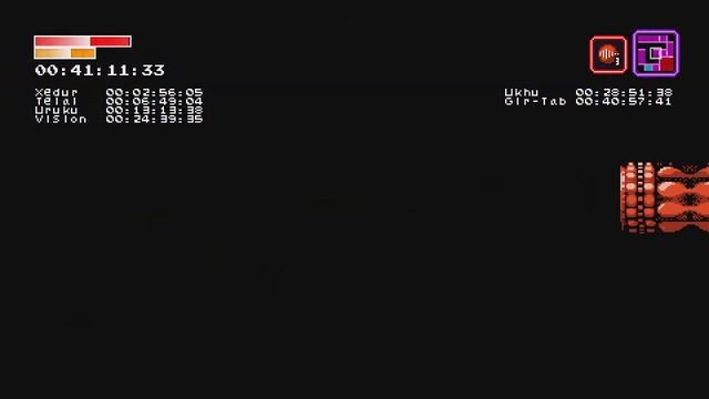 Axiom Verge 100% Items, Map, Bosses (Hard Difficulty) In 1:22:51.617 (New WR)