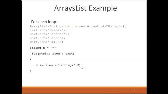 For Each Loops in Java смотреть онлайн