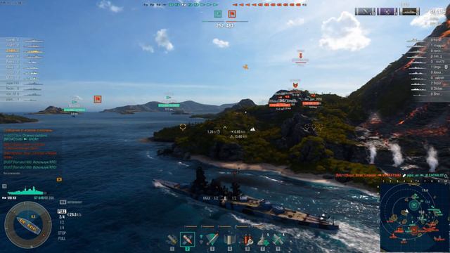 ЛИНКОР KII! ЯПОНСКАЯ КЛАССИКА, С СИЛЬНЫМИ ФИШКАМИ! МИР КОРАБЛЕЙ/WORLD OF WARSHIPS смотреть онлайн