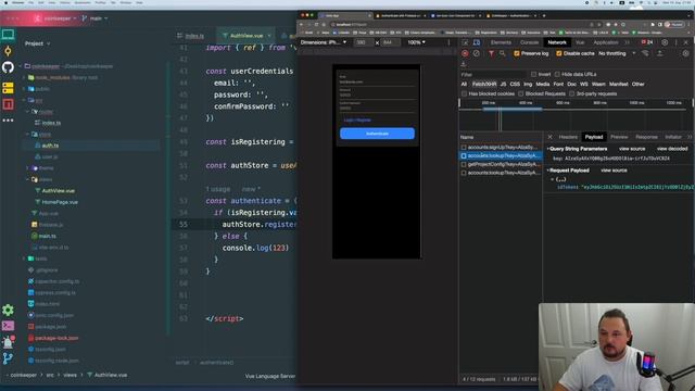 Authentication: Vue.js + Ionic + Firebase NoSQL + Firebase Auth. Part 2 смотреть онлайн