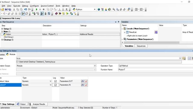 6.Section || TS ||How to call Python? in teststand || Beginner||| смотреть онлайн