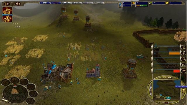 Лорды войны - Warrior Kings - прохождение - миссия 5 (Империя) - Гвискард атакует Томаса смотреть онлайн