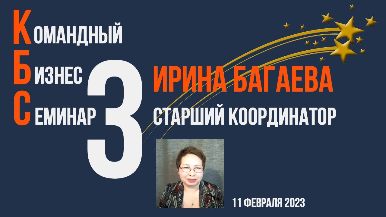 КБС-3 Багаева Ирина