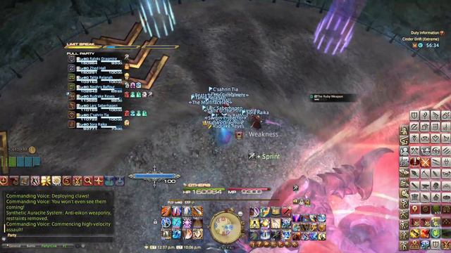 FINAL FANTASY XIV The art of Dodging! смотреть онлайн