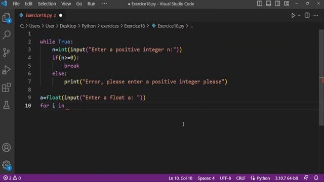 Practice Python : Basic Exercises for Beginners # 018 - Math Sequence 1 смотреть онлайн