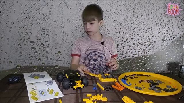 Конструктор Кибертехник. Машинка на радиоуправлении смотреть онлайн