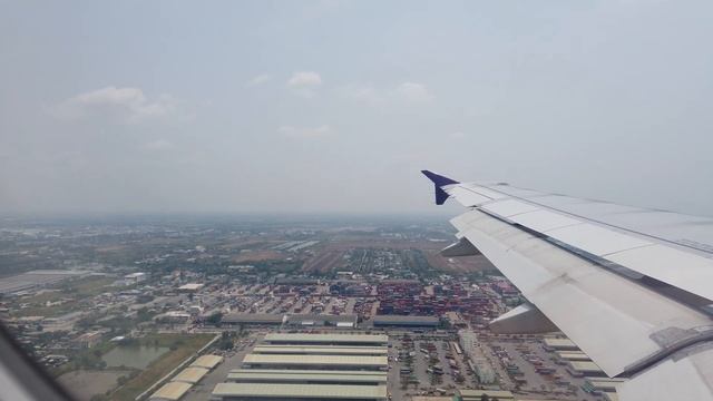 Bangkok Suvarnabhumi Airport Landing 4k 60fps смотреть онлайн